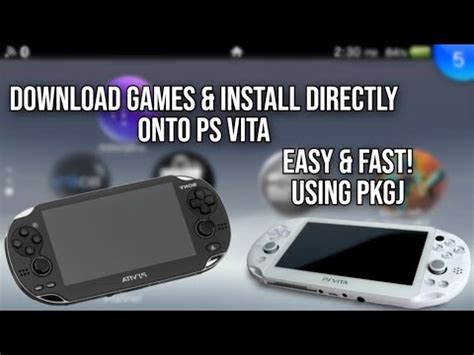 pkgj ps vita|How to Play and Obtain New Games from PKGj (Tutorial).